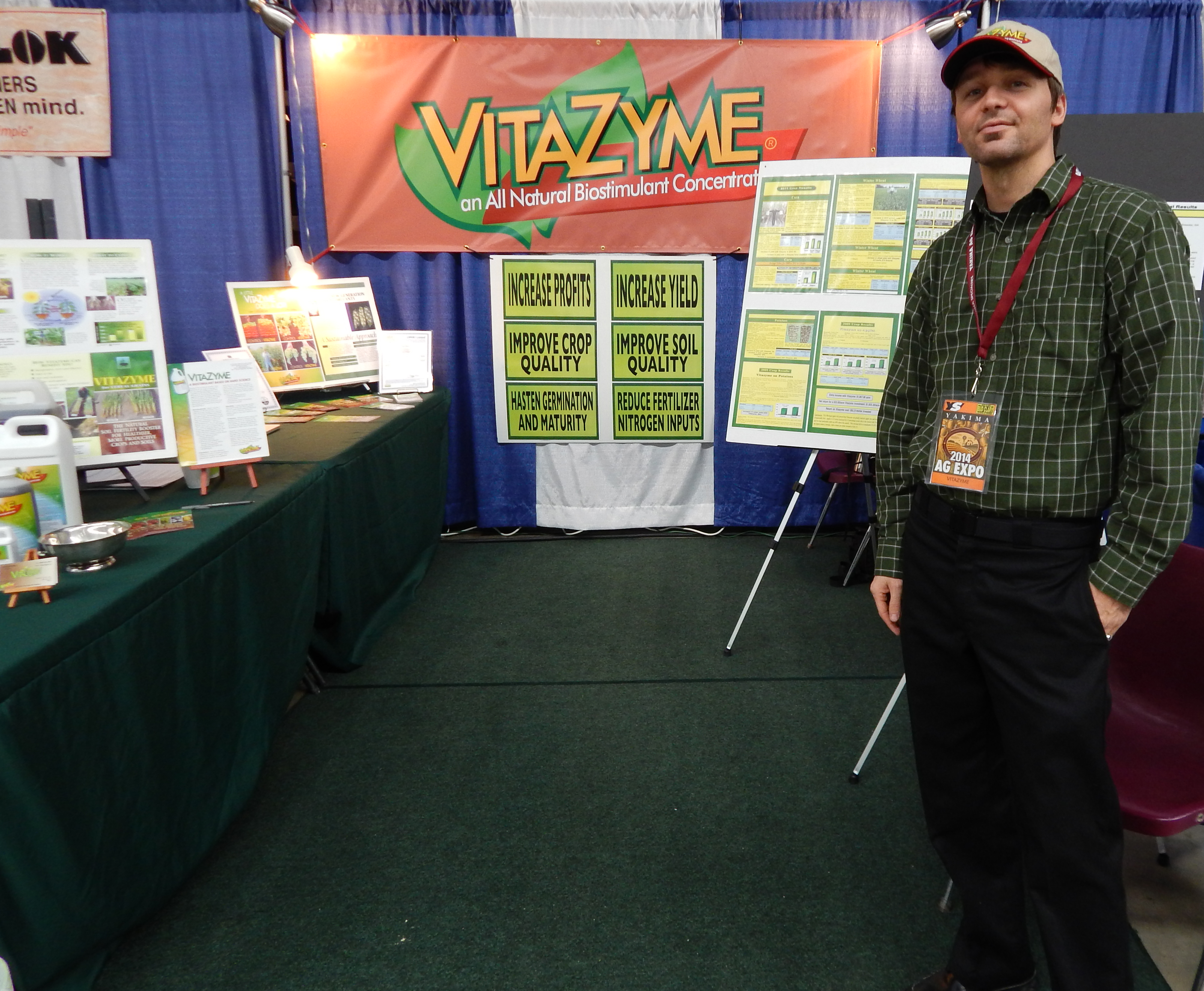 Vitazyme Booth